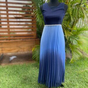 Girls' Speechless Pleated Blue Dress